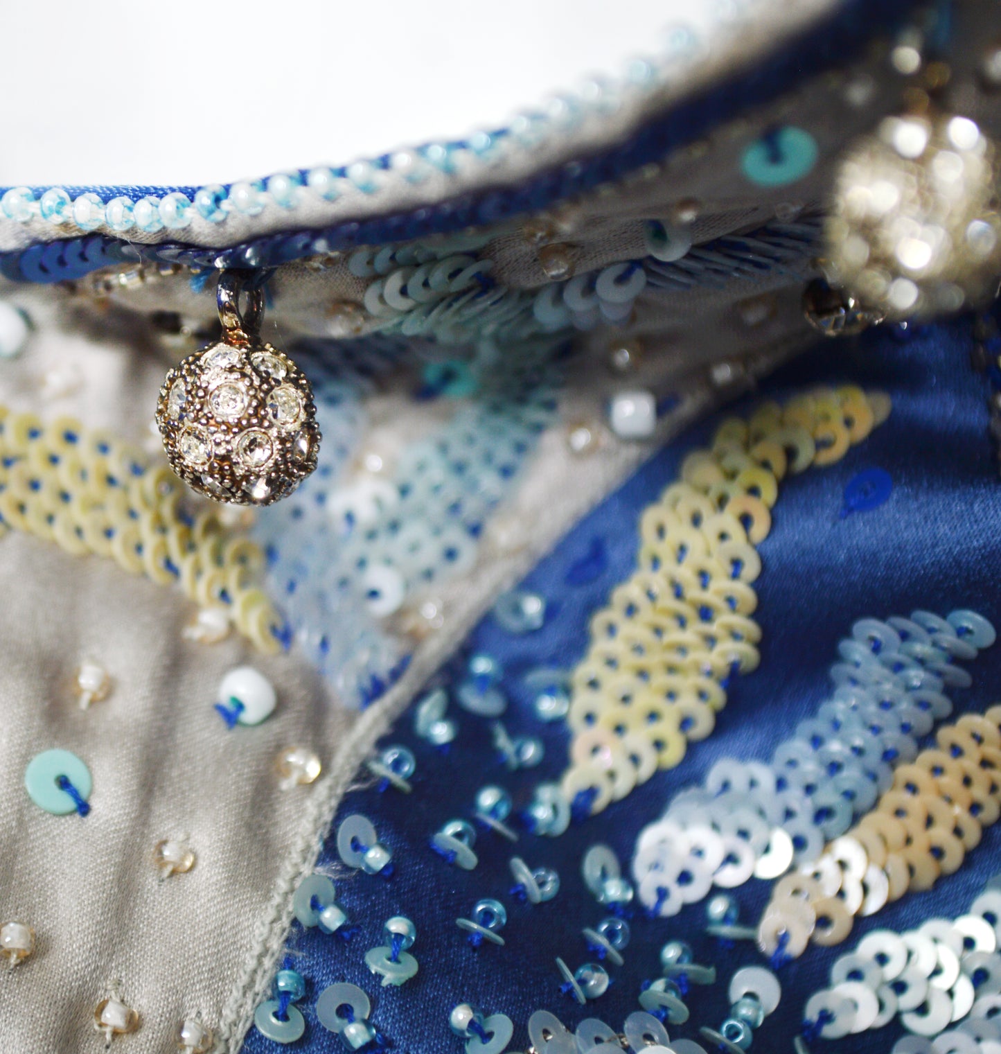 Valentino SS 2006 Floral Embellished Silk Blouse