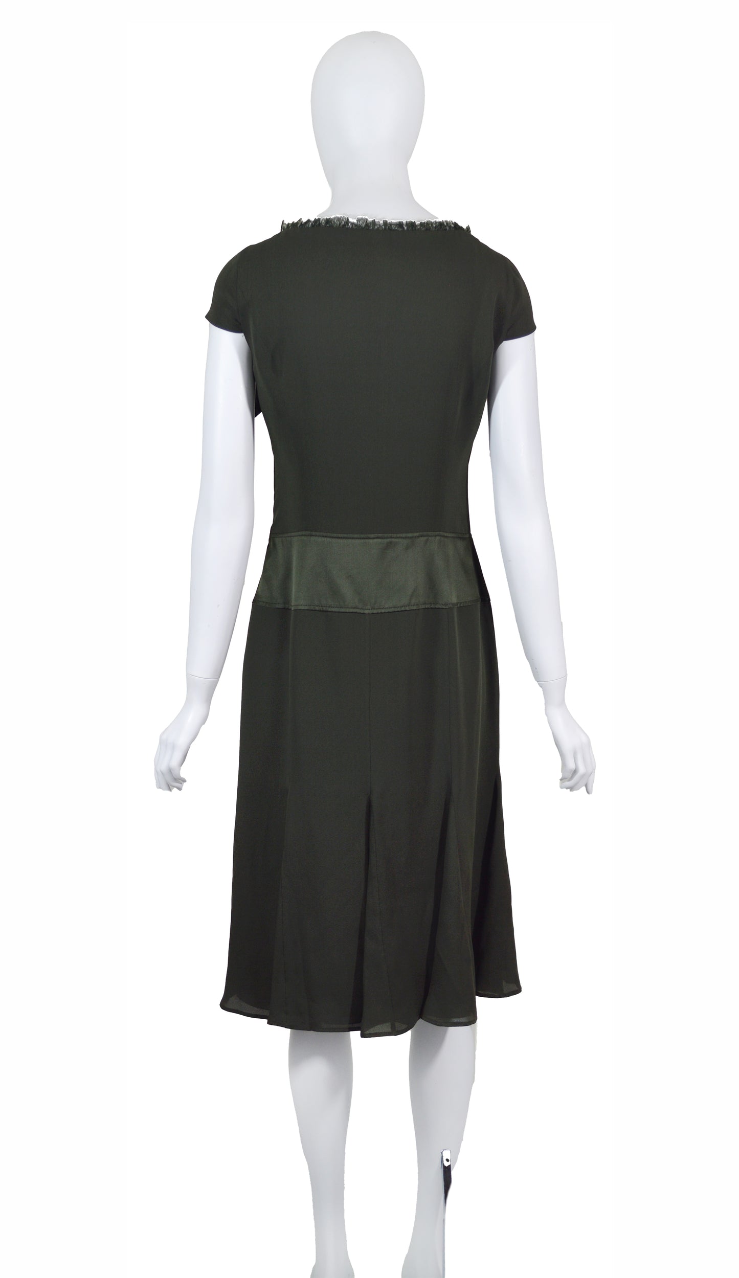 Valentino Roma Olive Green Dress