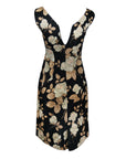 Dolce & Gabbana FW 1997 Embossed Mini Dress with Floral Print