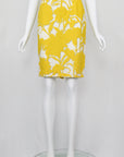 Prada SS 2001 Viscose Botanical Print Skirt