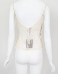 Prada 2004 Embellished Organza Tulle Camisole