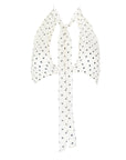 Prada SS 2000 Chiffon Silk Polka Dot Halter Top