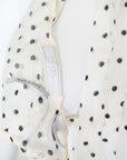 Prada SS 2000 Chiffon Silk Polka Dot Halter Top