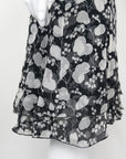 Valentino 2005 Sheer Silk Floral Dress