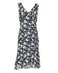 Valentino 2005 Sheer Silk Floral Dress