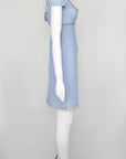 Prada 1999 / 2000 Pre-Collection Dress with Chiffon and Patent Leather Detail