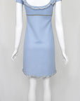 Prada 1999 / 2000 Pre-Collection Dress with Chiffon and Patent Leather Detail