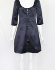 Miu Miu SS 1998 Lace Up Satin Dress