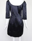 Miu Miu SS 1998 Lace Up Satin Dress