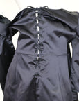 Miu Miu SS 1998 Lace Up Satin Dress