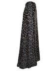 Prada SS 1997 Leaf Print Silk Skirt