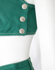 Prada SS 1993 Viscose Jean Set
