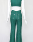 Prada SS 1993 Viscose Jean Set