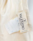 Valentino Boutique SS 1995 Ivory Silk Blouse
