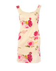 Dolce & Gabbana FW 1996 Mini Dress with Rose Print
