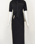YOHJI YAMAMOTO SS 2000 Stitched Skirt Set