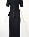 YOHJI YAMAMOTO SS 2000 Stitched Skirt Set