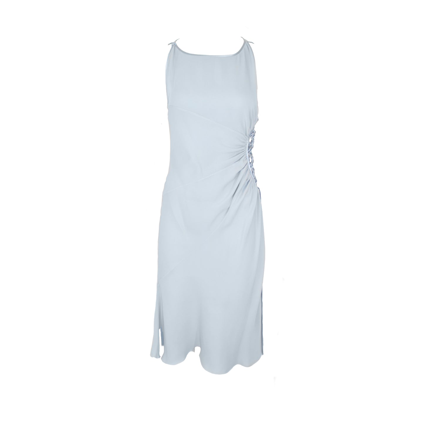 Valentino SS 2004 Lattice Silk Dress