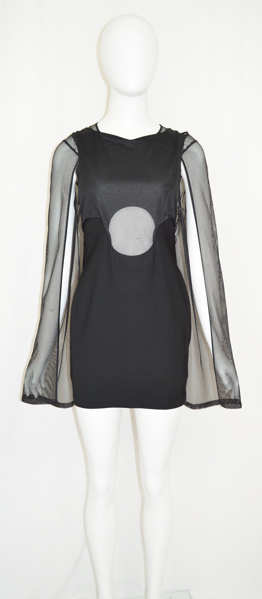 Junya Watanabe 2013 MESH CAPE DRESS