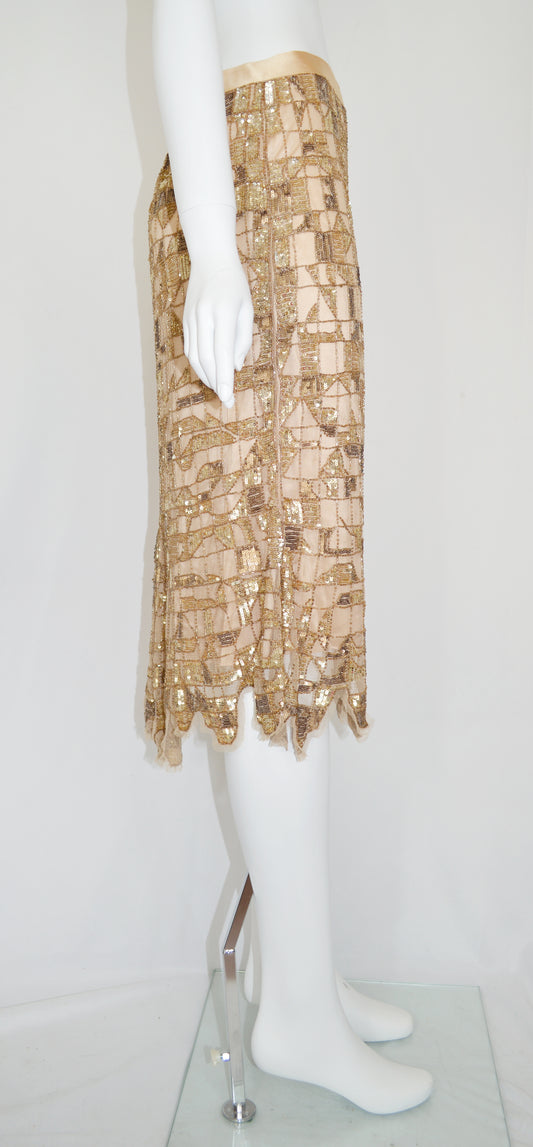 BLUMARINE Embellished Skirt