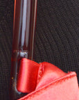 Prada 1998 Red Satin Bag