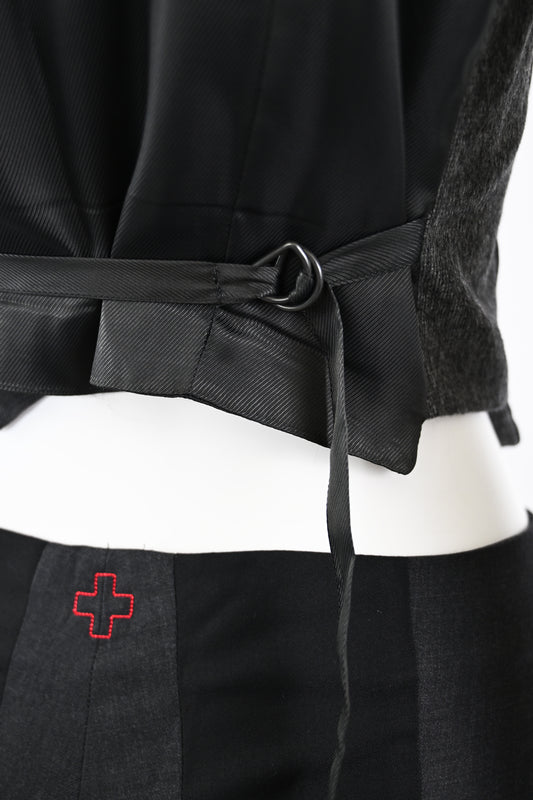 A.F. Vandevorst Wool Vest and Trousers Set