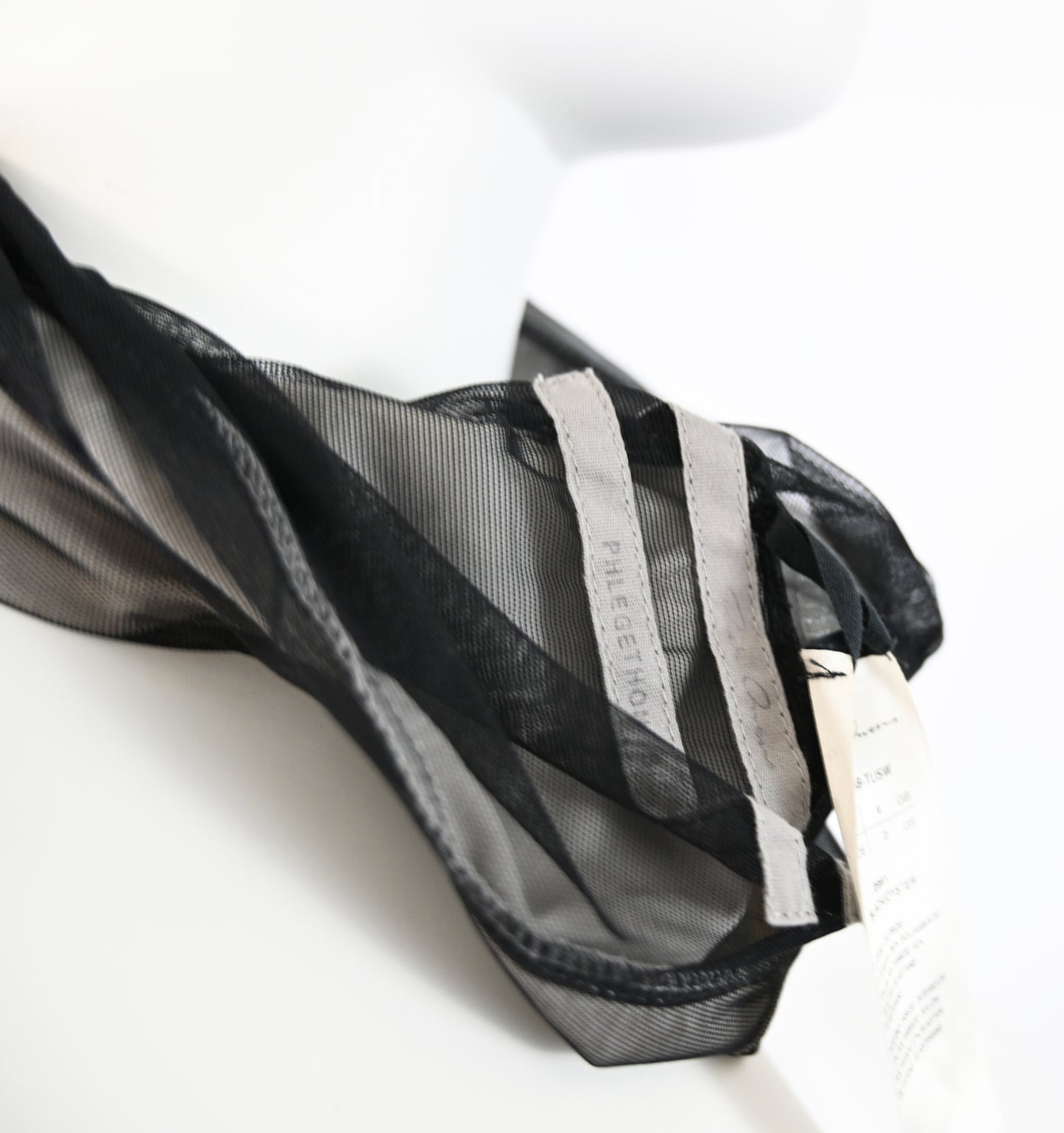 Rick Owens 2021 Phlegathon Tulle Scarf