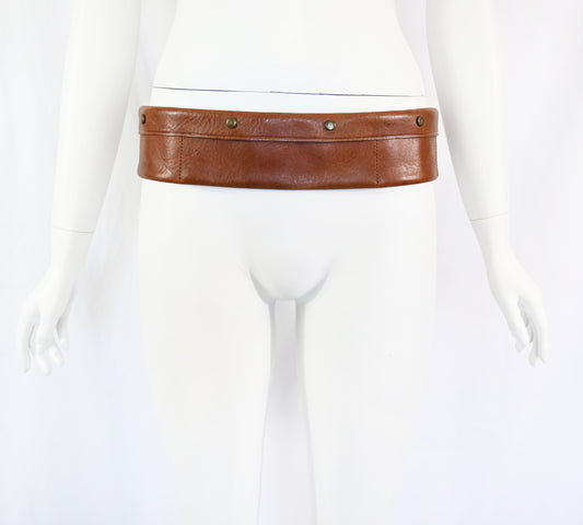 Donna Karan New York Leather Money Belt