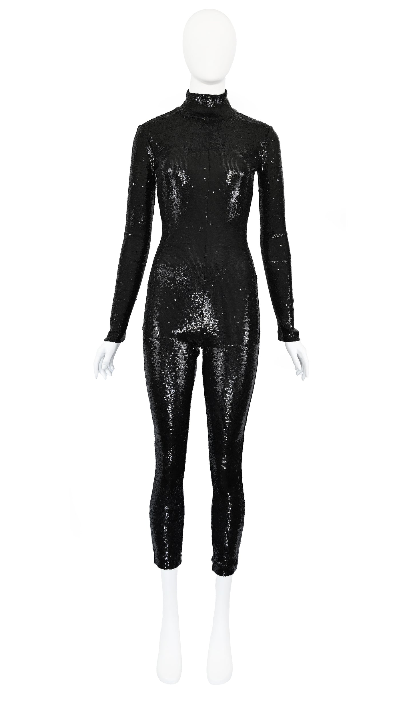 Veronique Branquinho FW 2016 Sequin Embellished Catsuit