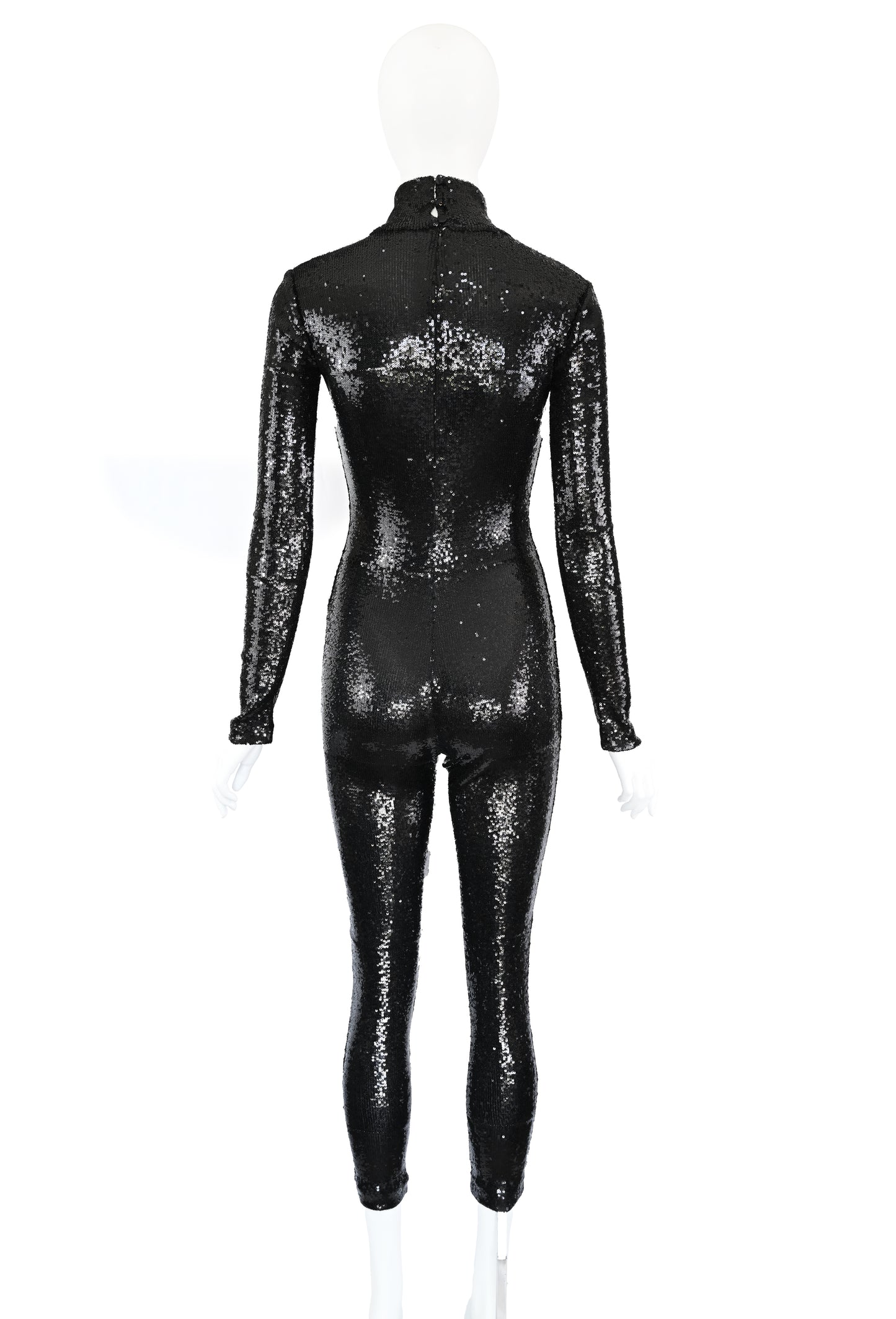 Veronique Branquinho FW 2016 Sequin Embellished Catsuit