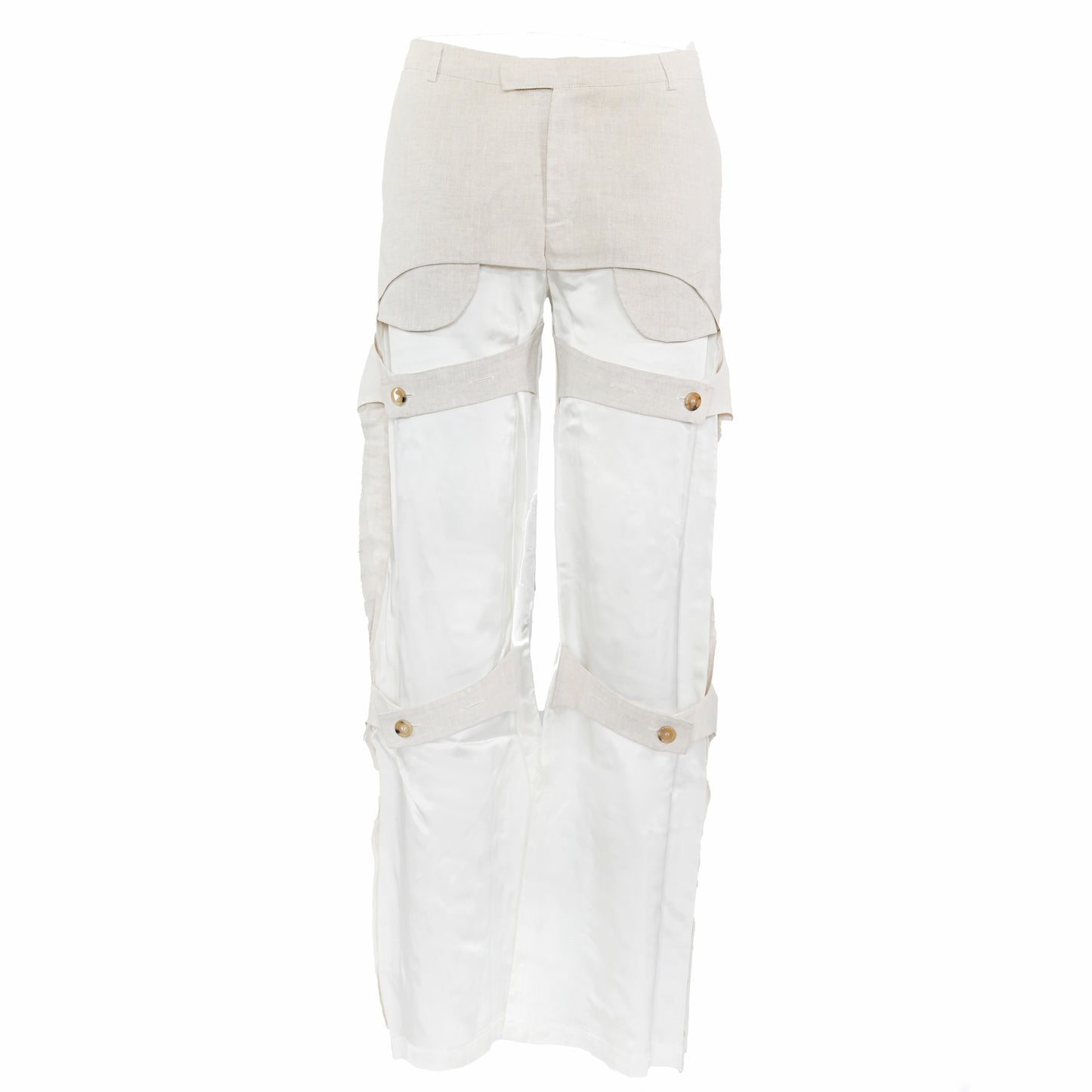 Angelo Figus Trousers with Adjustable Straps