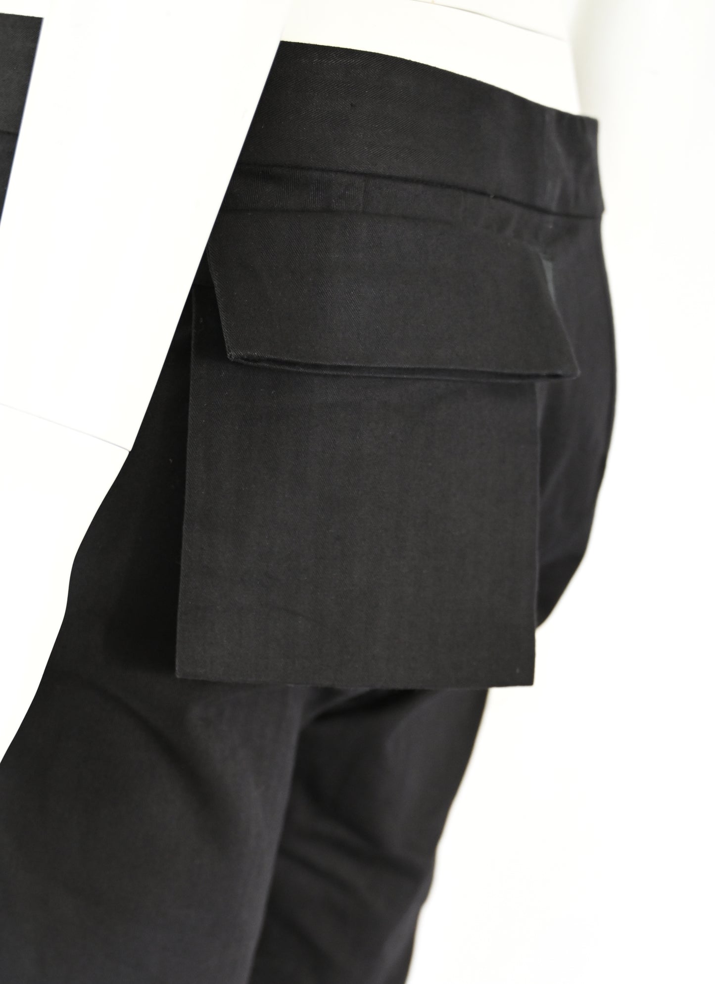 Boudicca Runway Sheer Panel Trousers with Large Pocket