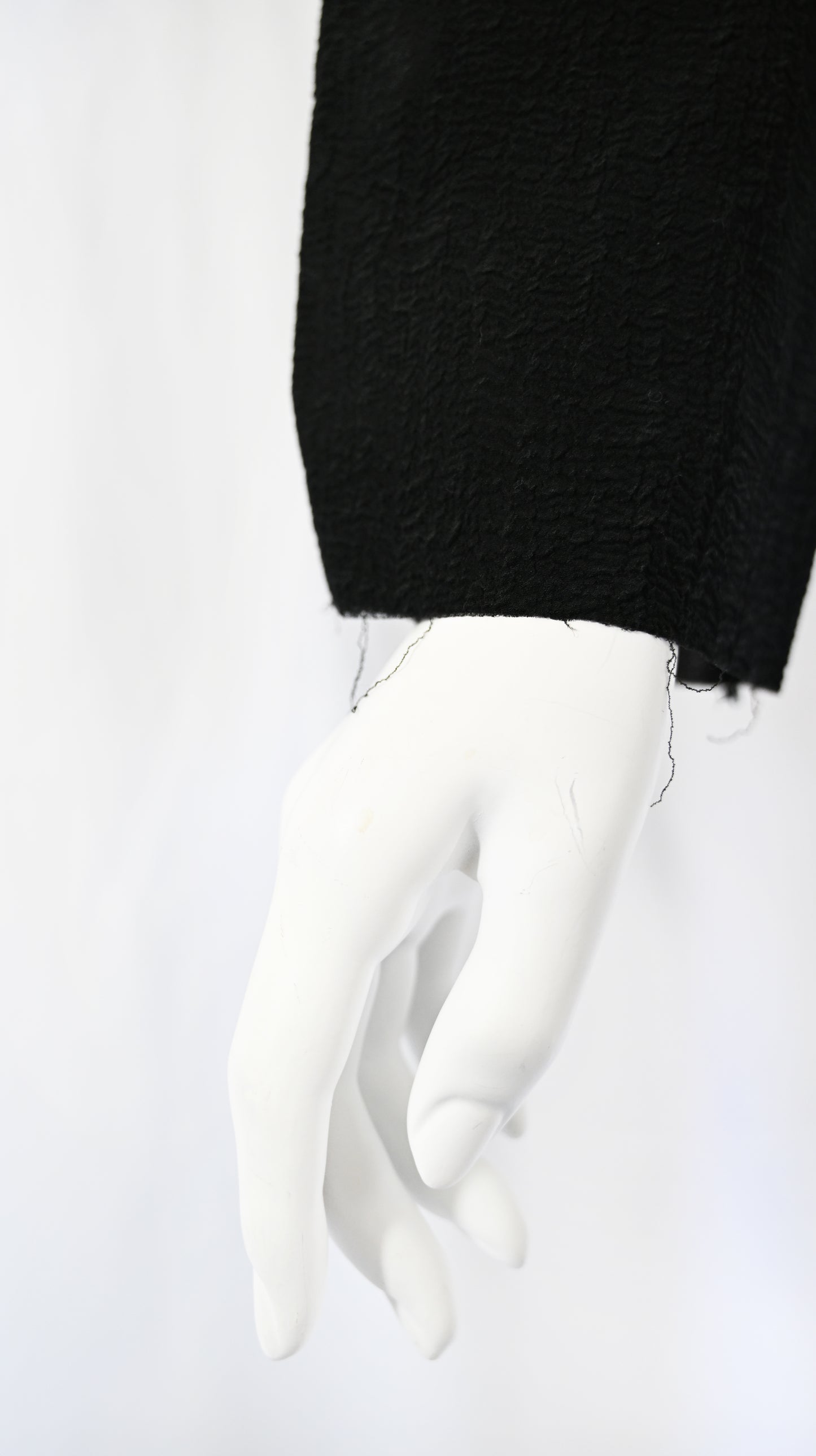 Marc Le Bihan Chalk Silk Blouse