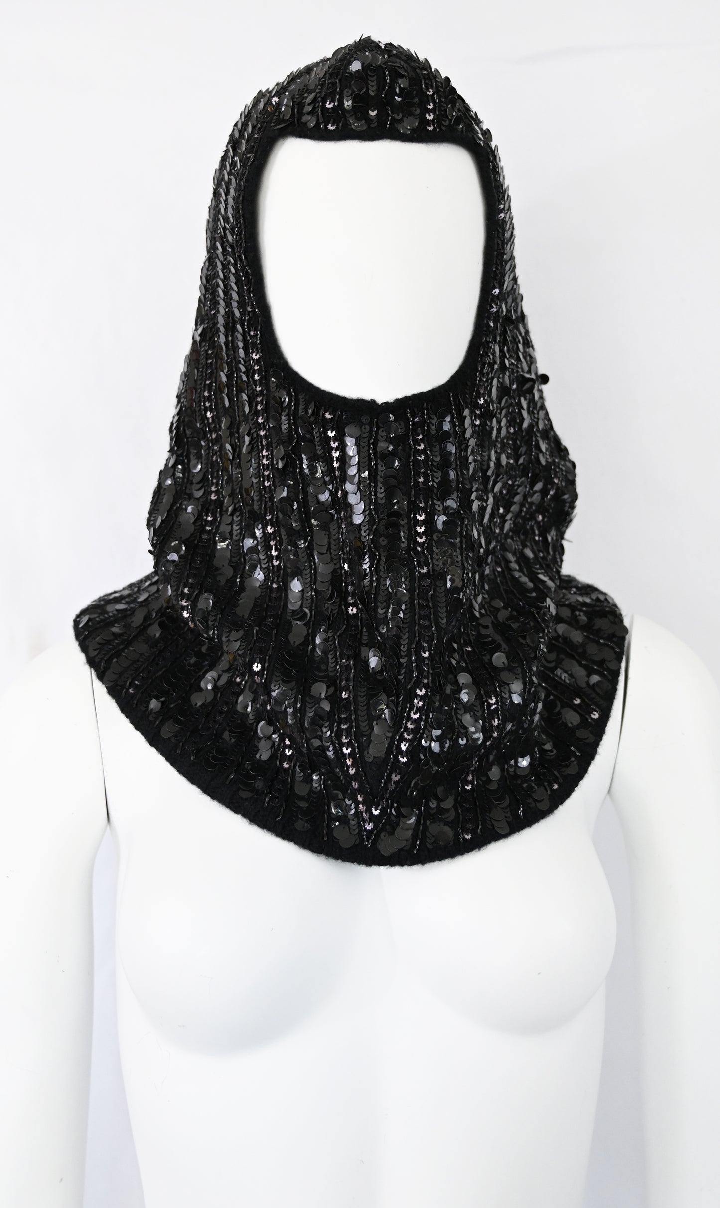 Dolce Gabbana FW 2014 Sequin Balaclava Hood