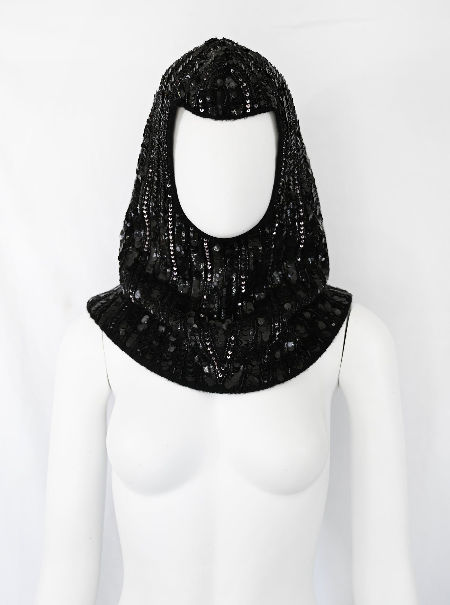 Dolce Gabbana FW 2014 Sequin Balaclava Hood