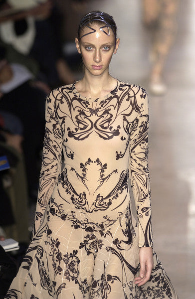 Issey Miyake SS 2004 Mesh Wire Dress