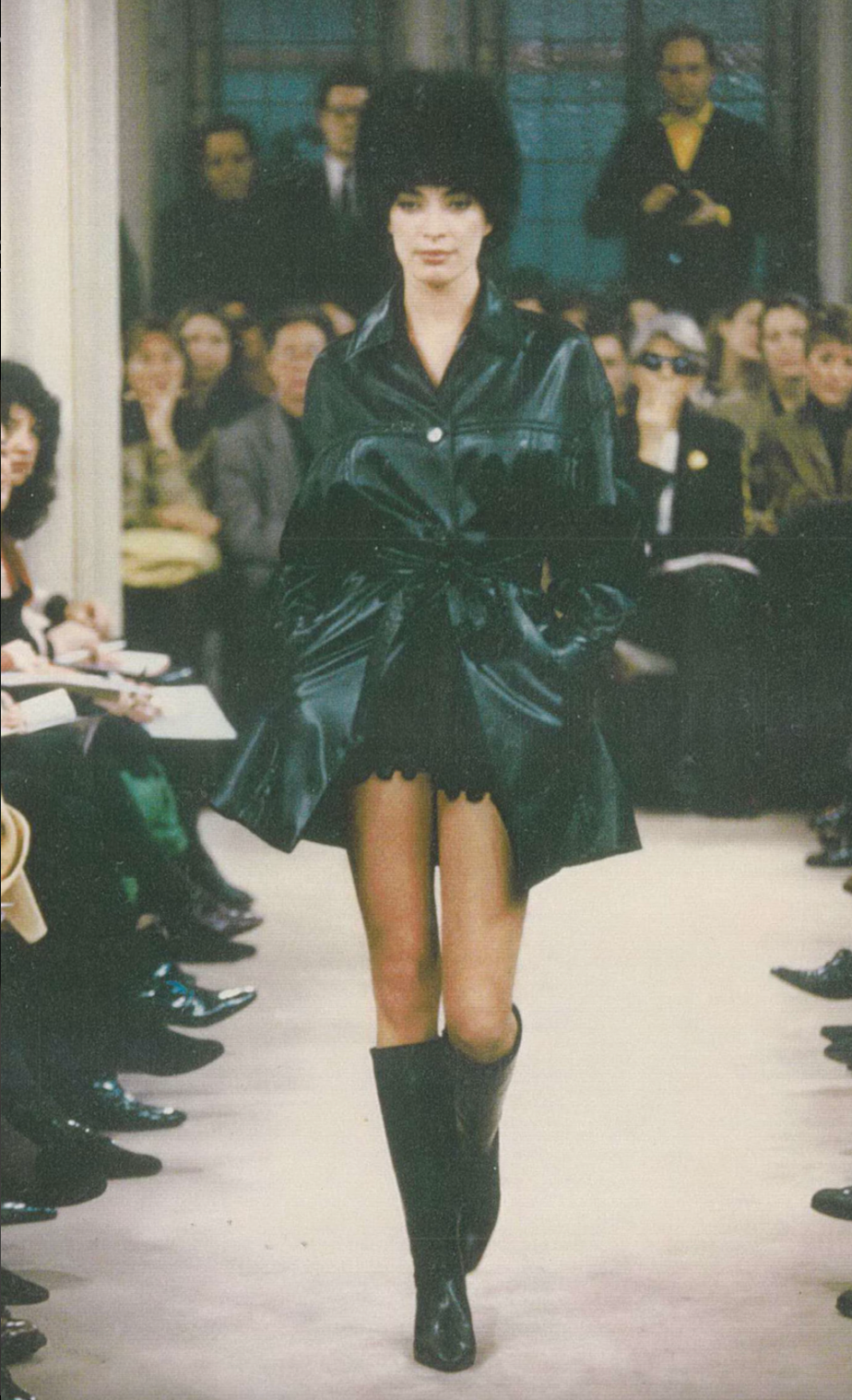 Prada FW 1991 Pink Satin Coat