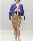Prada SS 2000 Chiffon Silk Polka Dot Halter Top