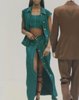 Prada SS 1993 Viscose Jean Set