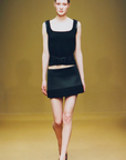 Miu Miu FW 1999 Brown Mesh Skirt Set ( Rental )