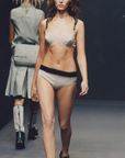 Prada SS 1999 canvas bra and skirt set