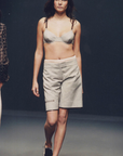 Prada SS 1999 canvas bra and skirt set
