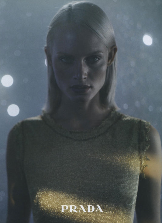 Prada SS 1998 Gold Lurex Top