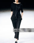 YOHJI YAMAMOTO SS 2000 Stitched Skirt Set
