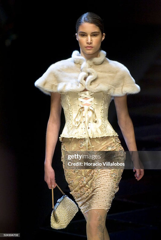 VALENTINO FW 2005 LACE BUSTIER