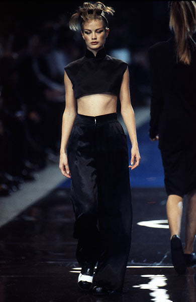 Yohji Yamamoto SS 1996 Silk Crop Vest