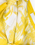 Prada SS 2001 Viscose Botanical Print Skirt