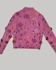 PRADA FW99 EMBELLISHED SUEDE JACKET