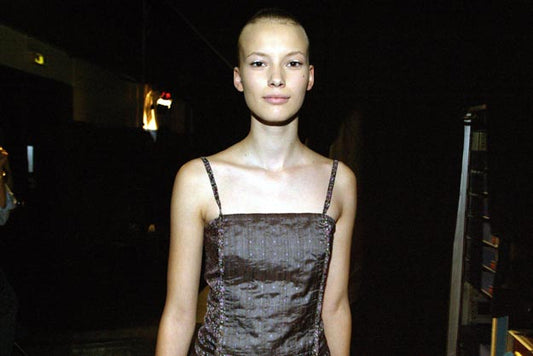 Veronique Branquinho SS 2003 Embroidered Top