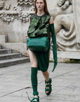 RICK  OWENS 2018 ARM AND LEG SLEEVES, Green